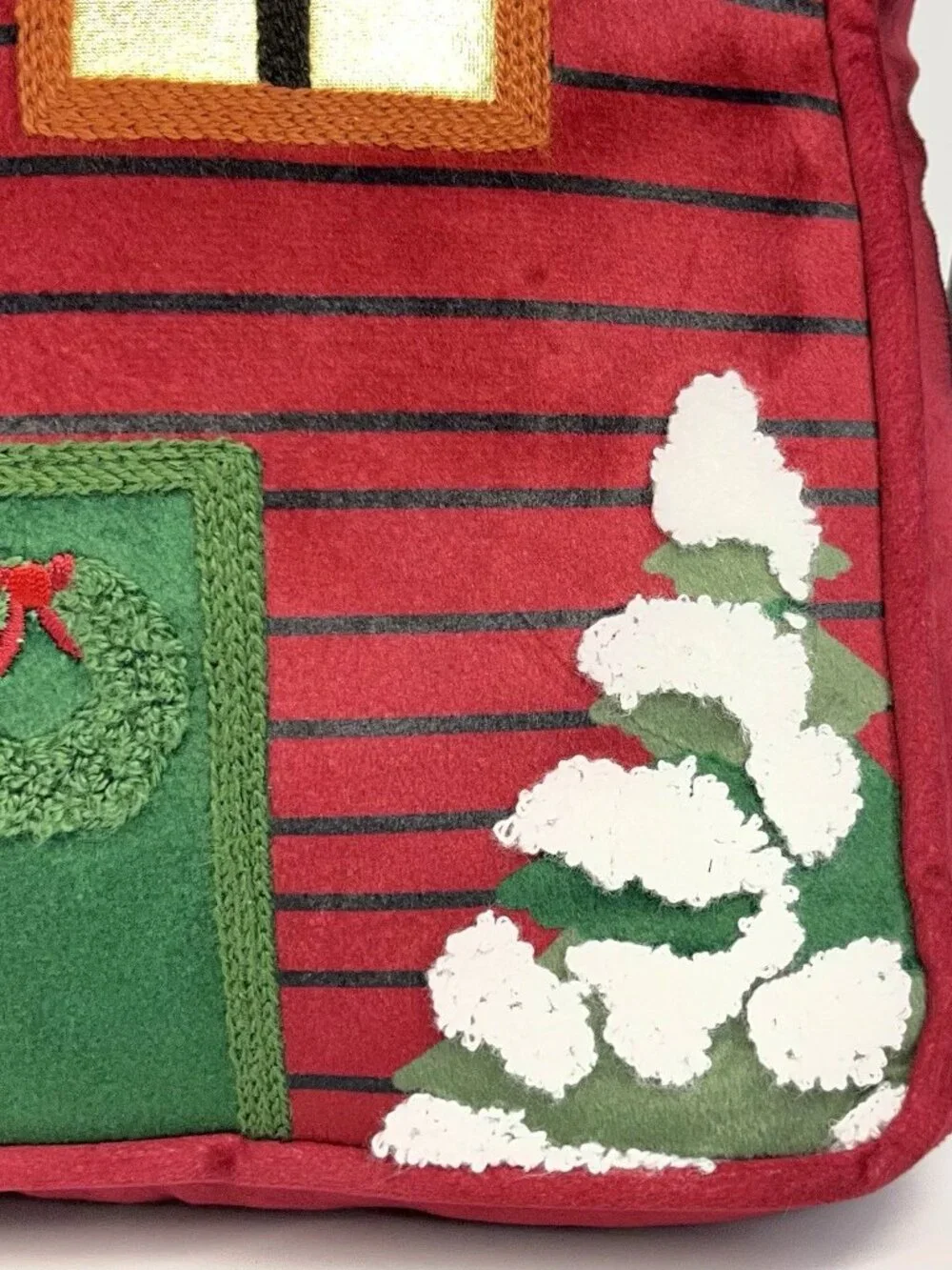 2025 Hallmark x Target Novelty House Christmas Lodge Decorative Pillow NEW